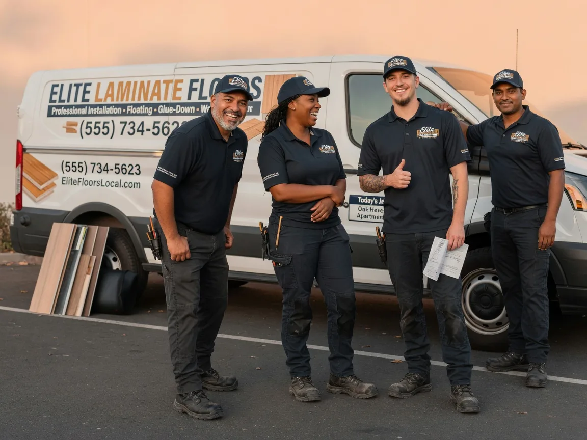 Laminate flooring installation company in Fremont, IN